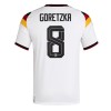 Tyskland Leon Goretzka #8 Hjemmedrakt VM 2026 Kortermet